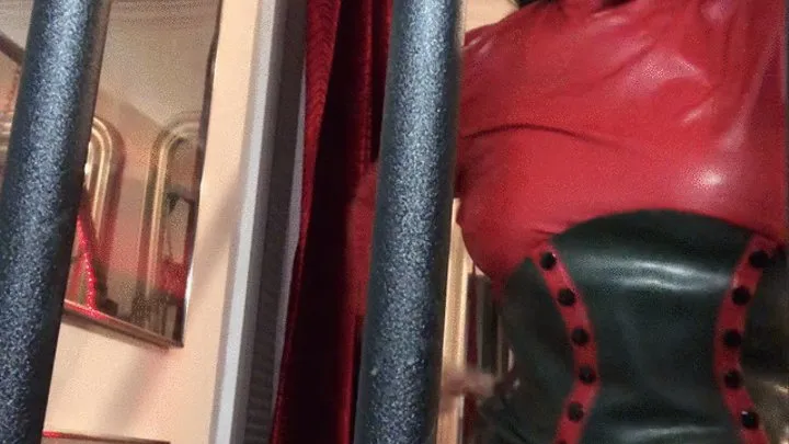 POV: Rubber Daddies boot bitch!