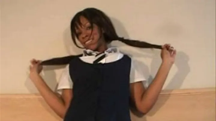 Naughty Ebony Schoolgirl 1