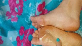 Stacy lotion feet