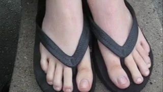 Holly flip flops