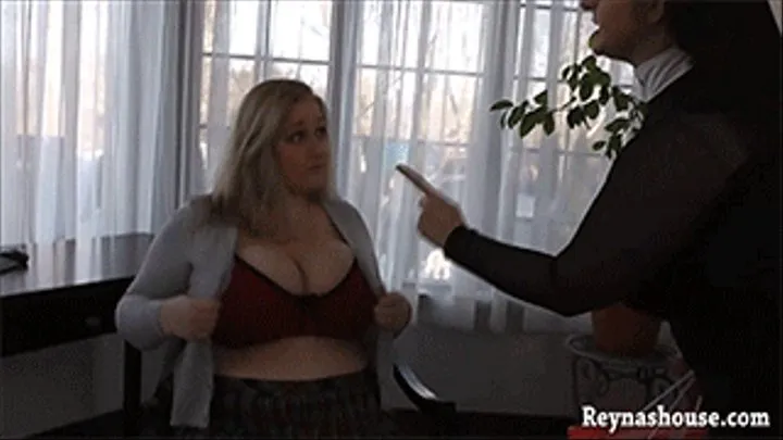 Step-Sister Maria's Bra Detention