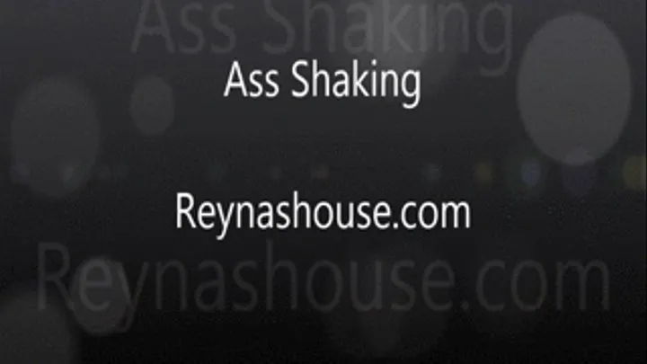 Ass Shaking