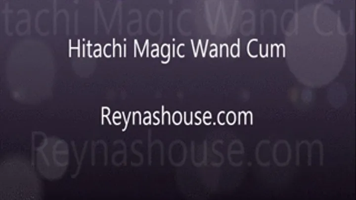 Hitachi Magic Wand Cum