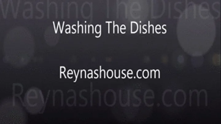 DishWashing with Kristi Maxx