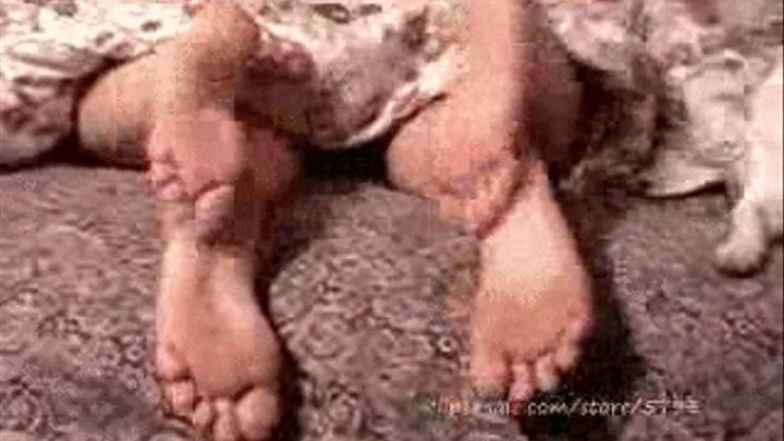 Girls Hump Feet Again