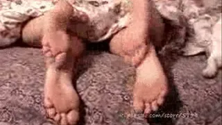 Girls Hump Feet Again