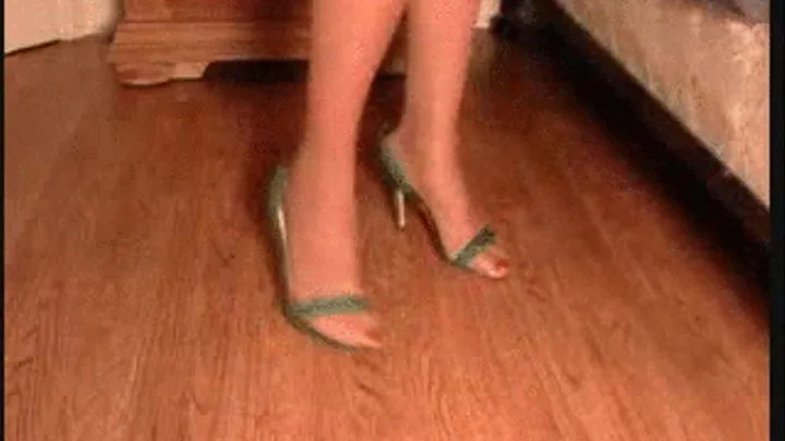 DECEMBER 2010 GREEN SLING BACKS 1