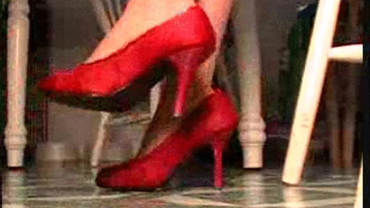 APRIL 2010 RED HEEL DANGLING