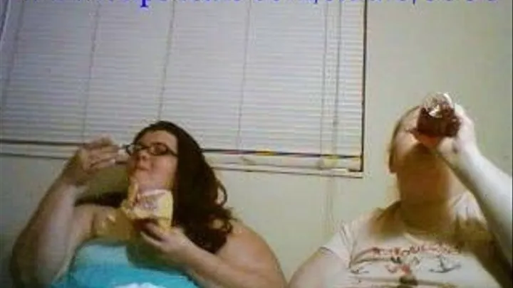 Veronica and Destiny Fast Food Binge