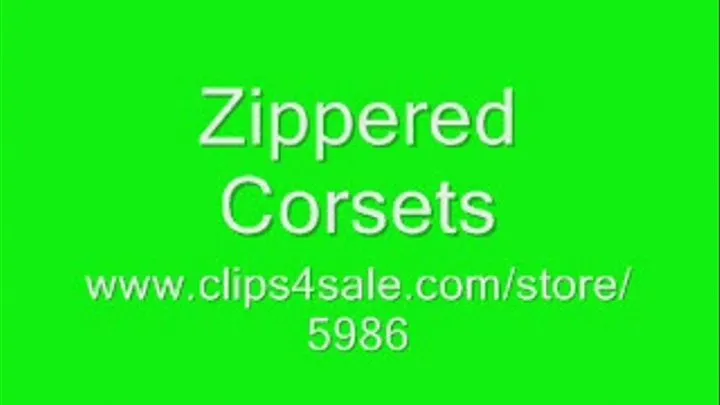 Zippered Corset