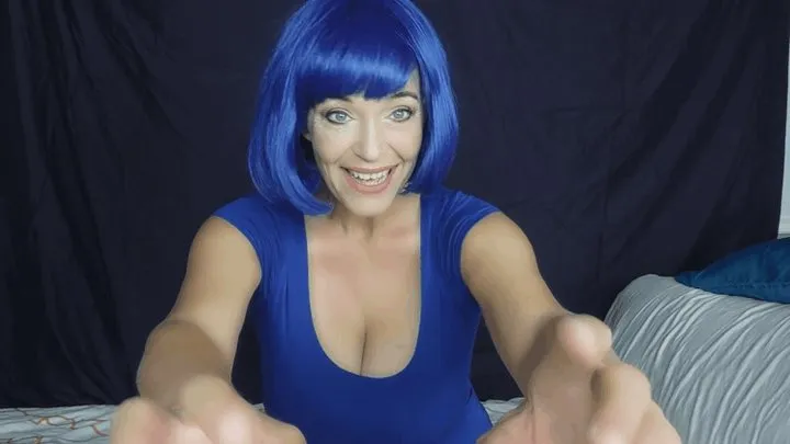 Charlee Blue Halloween Tickle POV