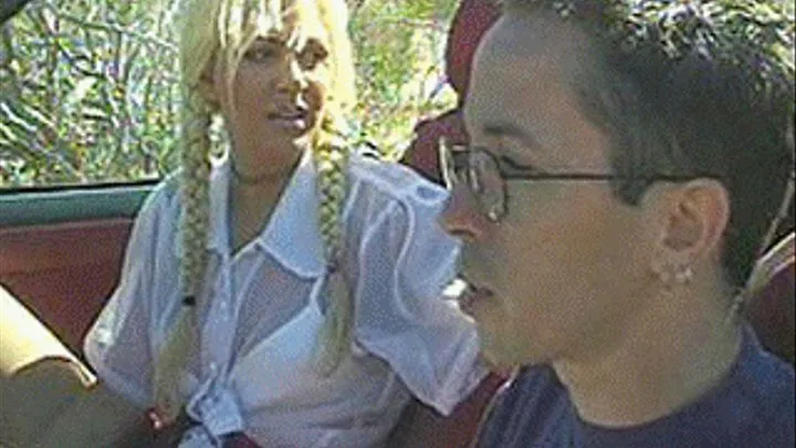 Naughty girl dressed up as a Catholic school girl to get fucked by hornballs - part 2