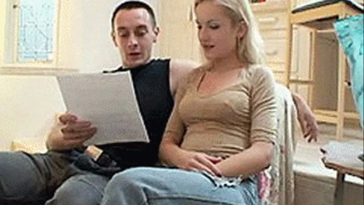 Acting teacher decides to fuck his young student in the ass - part 1