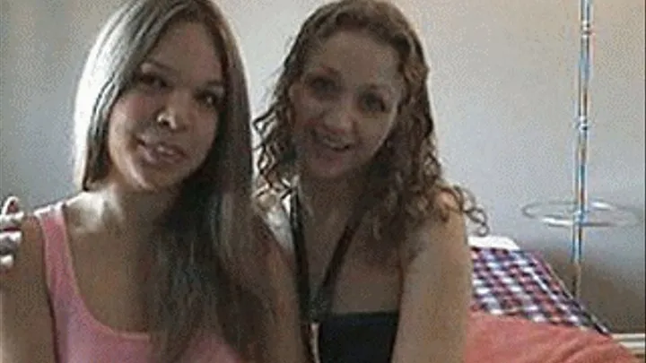 Amateur girlfriends are in the mood for a good time, so they suck face and suck pussy - part 1