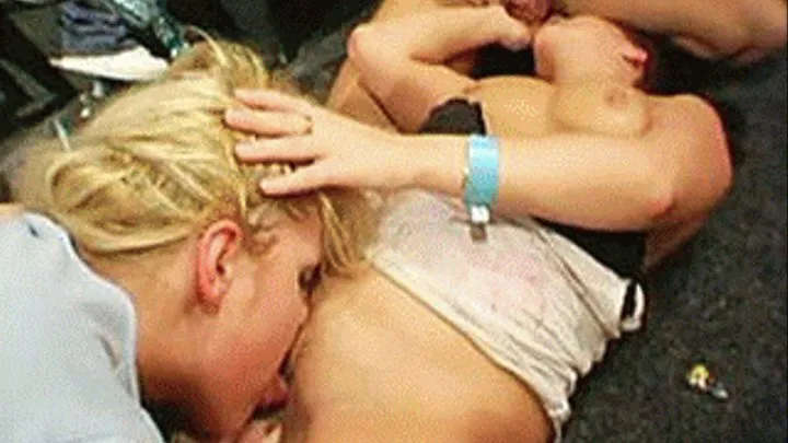 Party with lots of horny bisexual chicks that'll suck any dick they see - part 2