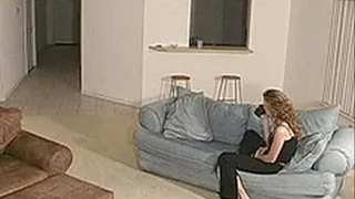 Secret camera shows a dirty housewife being plowed by the neighbor - low