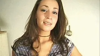 Adorable and innocent brunette gives easy access - part 1