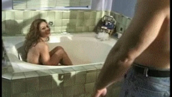 Join wild milf for a bath and handjob