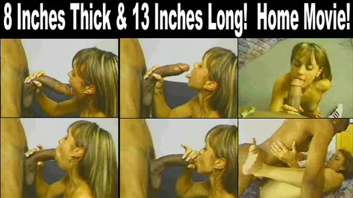 Mariah takes on 13 inch black cock! Rip!