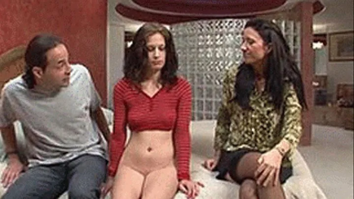 A slut in training as step-momma trains her college student to fuck like a whore - low