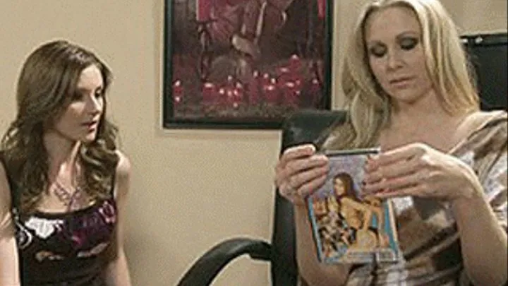 Julie and Samantha are office sluts with lesbian urges - high