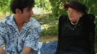 Granny Kathy Gets Banged In The Woods Like A Whore - part 2