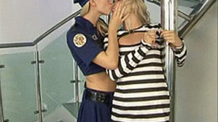 Police officer makes out and fucks the hottest girl in jail - high