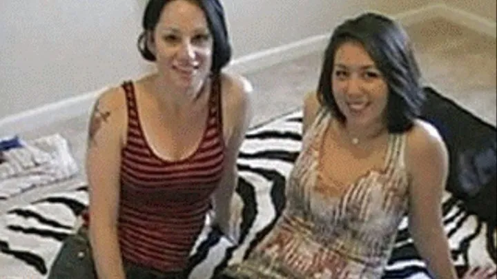 Girlfriend assists on eating the pussy out of her friend to show her how its done - part 1