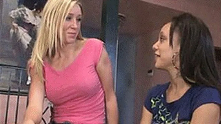 Hot blonde thirsty for some sweet pussy juice and her friend has it - high