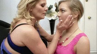 Step-Mommy Tells her step-daughter its Time to learn how to Eat Pussy - part 2