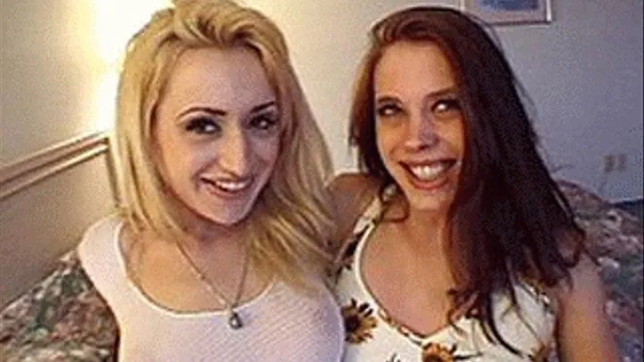 Amateur hotties post up at a hotel room to have some filthy pussy feasting - low