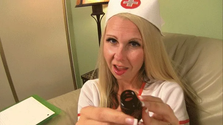 A sperm sample for Nurse Kylie (720 - WMV)