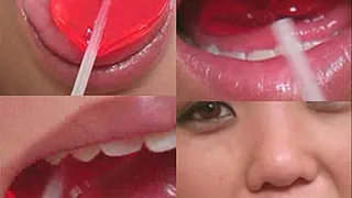 Kaiya Lynn - Sucking a Lollipop