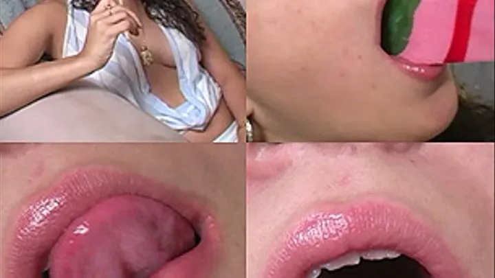 Lollipop licking Cuban amateur