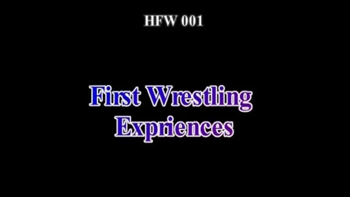 First wrestling experience clip01