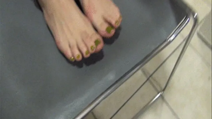 Lime Green Toes