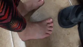 Healthy Mature Feet Of Crystal