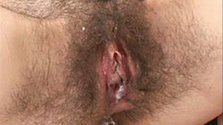 Very hairy snappers in Creampie Cumshots in Hairy Pussies #2 - part 2