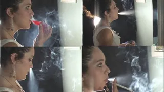 Kassie Smoking 1