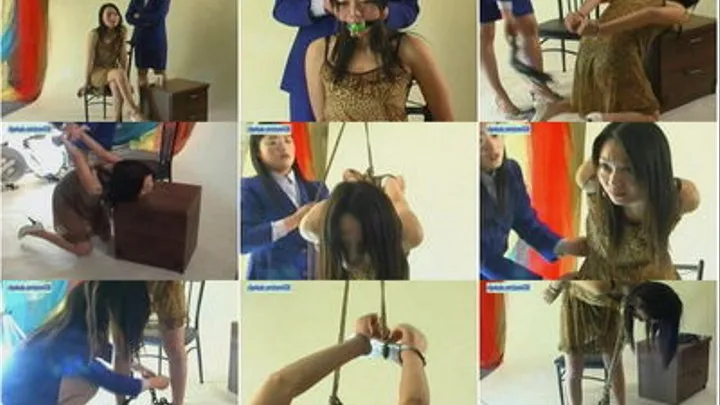 Lin is bound & shackled by step-sister for smoking A (full version)