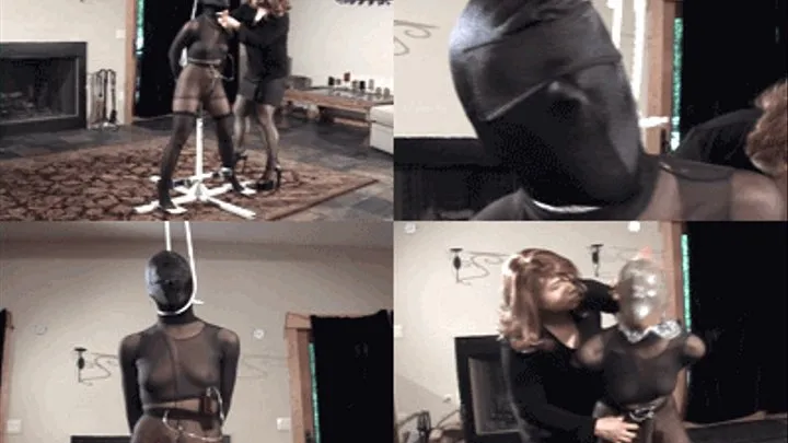 Pantyhose Encasement Tormented Slave