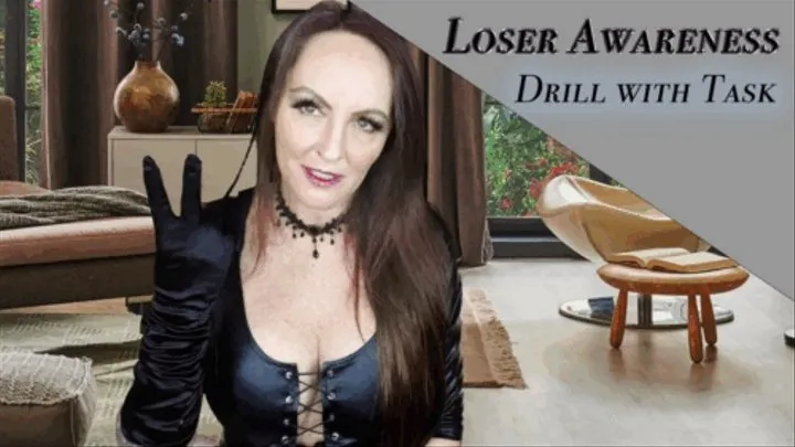 Loser Awareness Drill with Task High Quality clip with Buddahs Playground- female domination-f emdom- POV- humiliation- domination