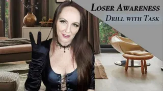 Loser Awareness Drill with Task High Quality clip with Buddahs Playground- female domination-f emdom- POV- humiliation- domination