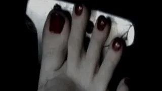 Allie Super Long Toes pedal pumping (S)