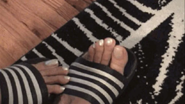 Gabby's sexy long toes