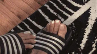 Gabby's sexy long toes