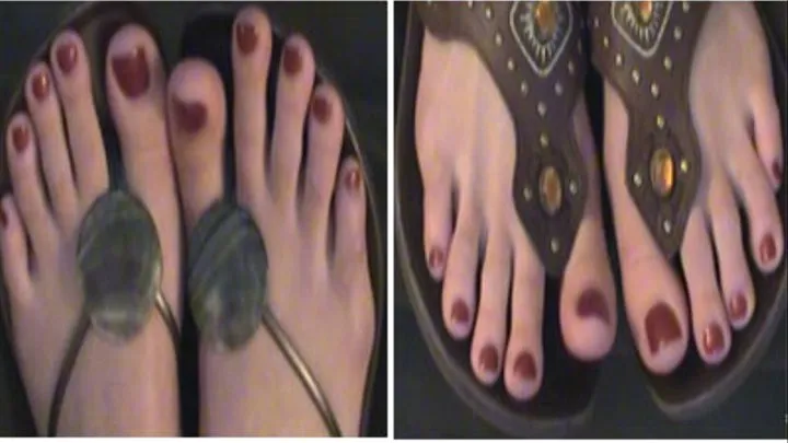 Long Toe Sandal Show