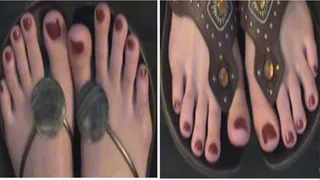 Long Toe Sandal Show