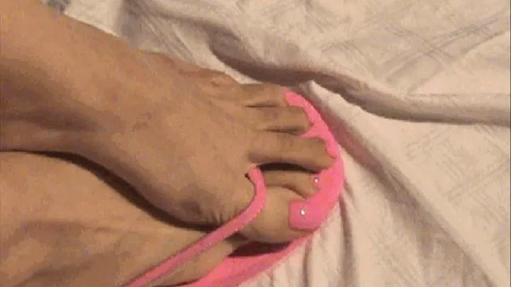 Pink toes made me cum III