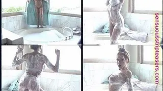 Tami Monroe Sensuous Stripteaser Clip 7 Bath Tub